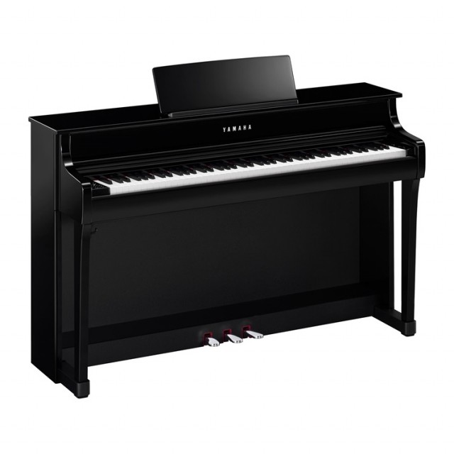 Yamaha Clavinova CLP835 PE, sort polert