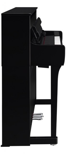 Yamaha Clavinova CLP885 PE, sort polert.