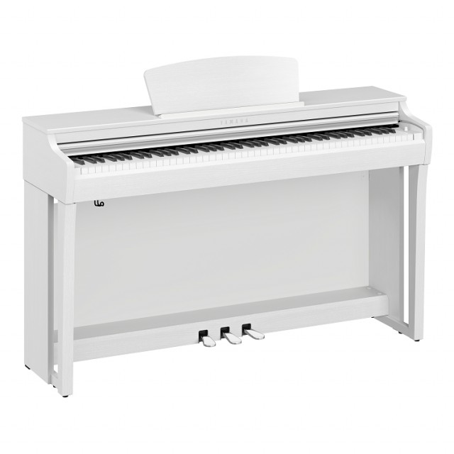 Yamaha Clavinova CLP725 WH, hvit matt