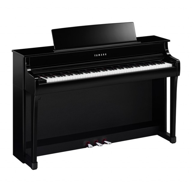 Yamaha Clavinova CLP845 PE, sort polert