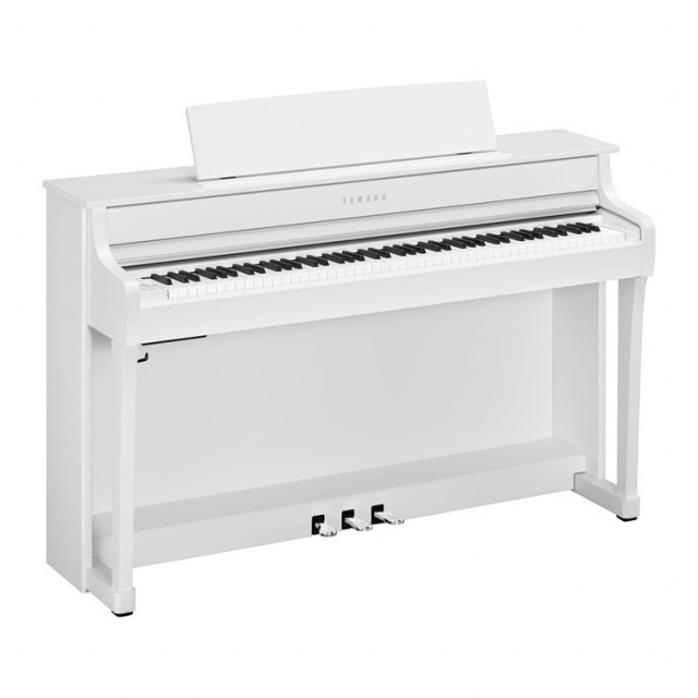 Yamaha Clavinova CLP845 HH, hvit satinert