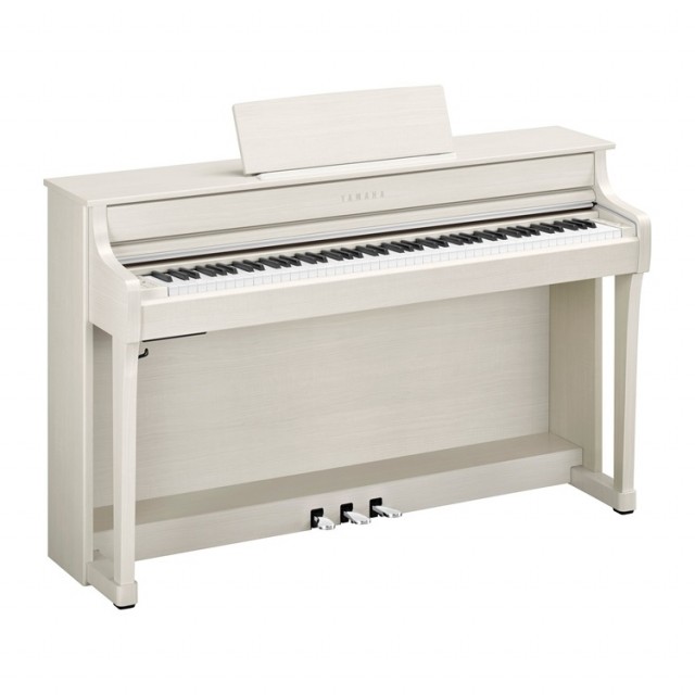 Yamaha Clavinova CLP835 WB, hvit bjørk matt